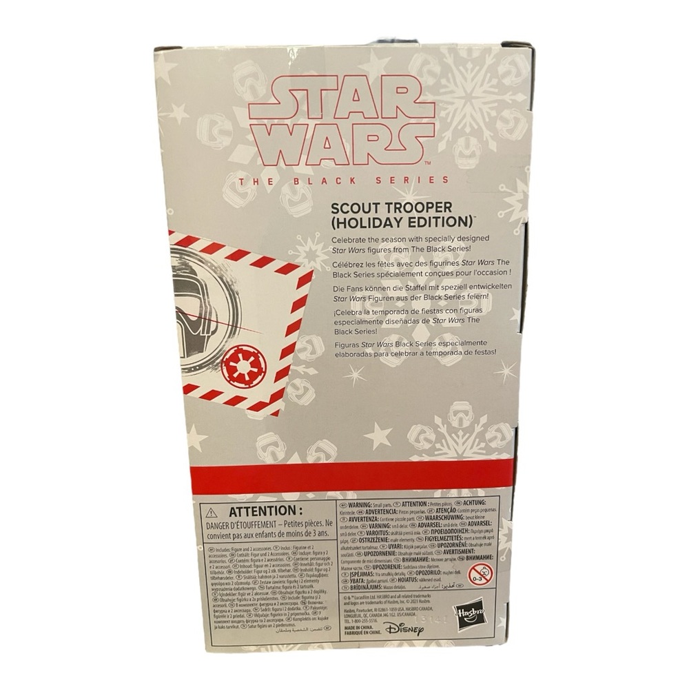 Star Wars Black Series Scout Trooper & Grogu Holiday Edition - Picture 2 of 5